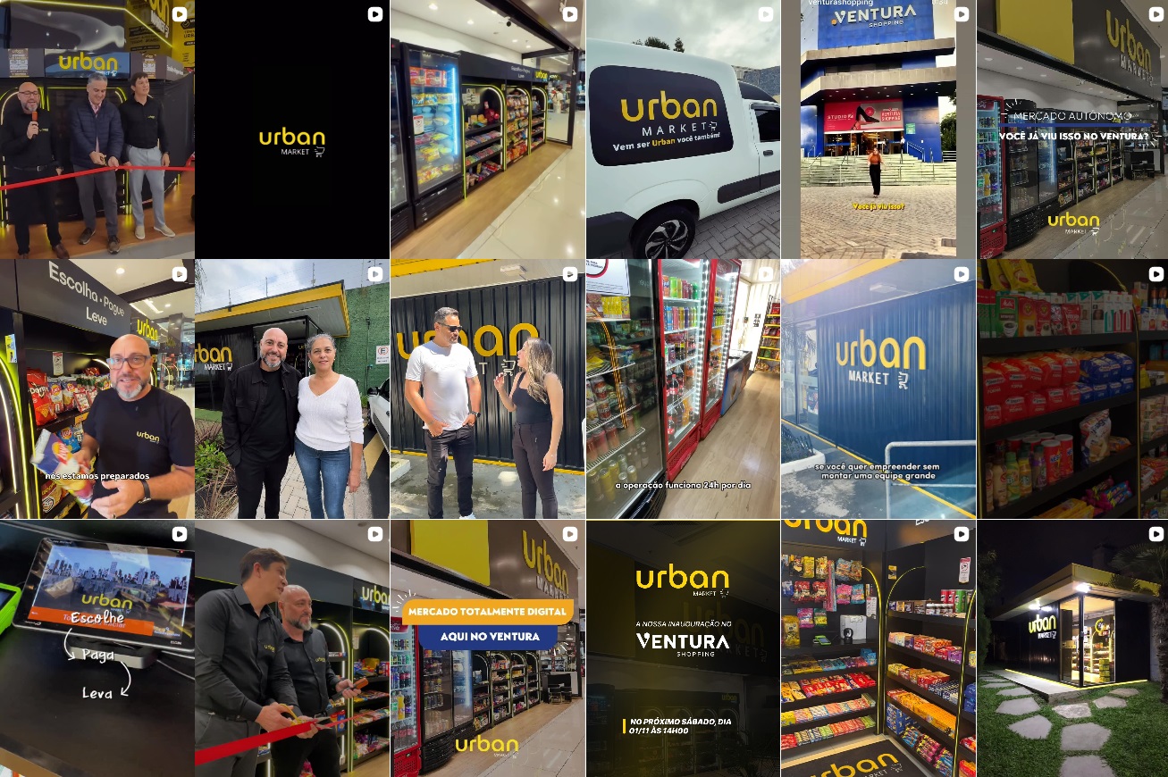 Exemplo de publicação no Instagram da Urban Market